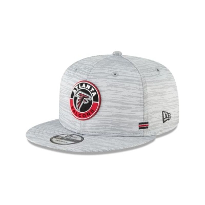 Atlanta Falcons Gorra | New Era Official NFL Fall Sideline 9fifty Snapback Cap Mexico - Grises